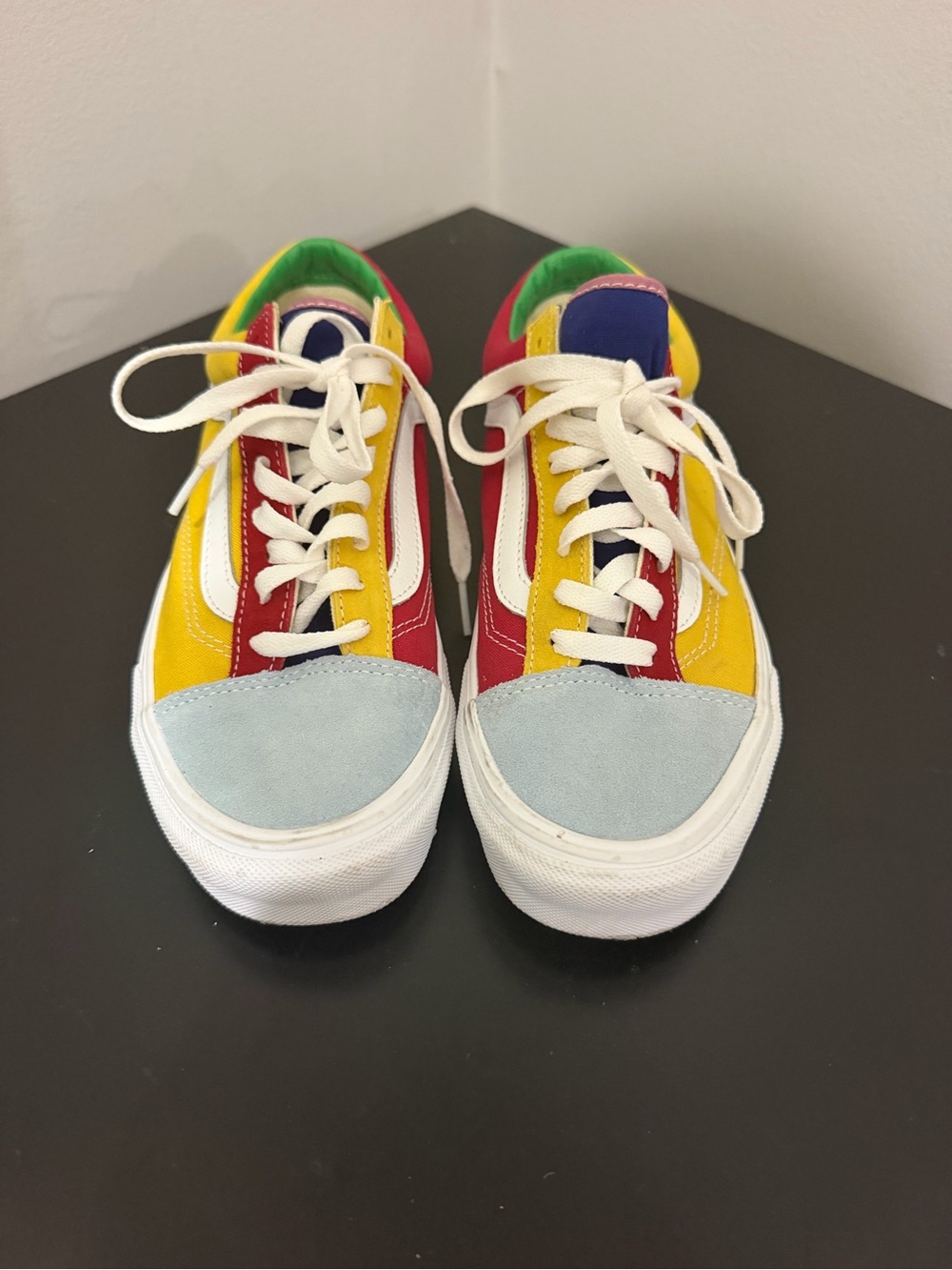 Vans Old Skool 500714 Multicolor Red Yellow Green Blue Men’s 8 Women’s 9.5